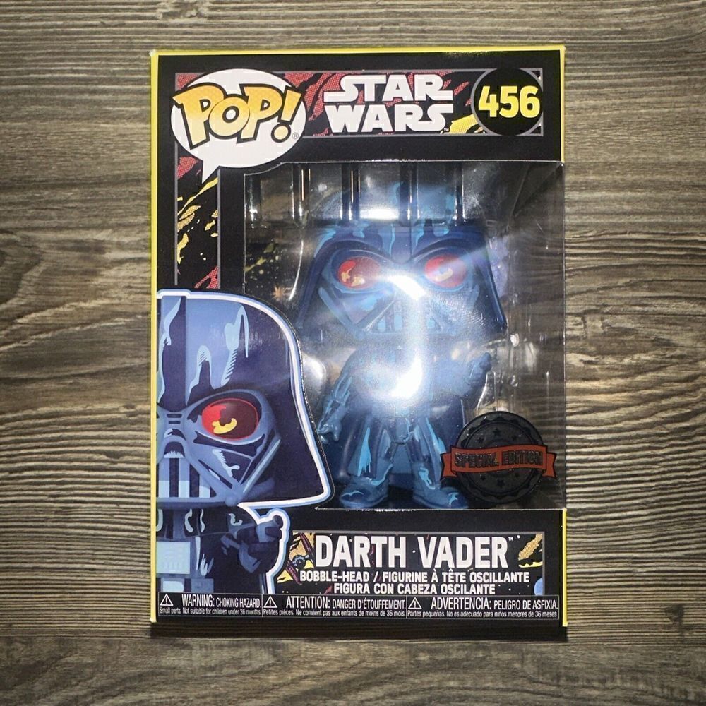 Funko POP! Star Wars: Darth Vader (Special Edition) #456. Mint Condition.